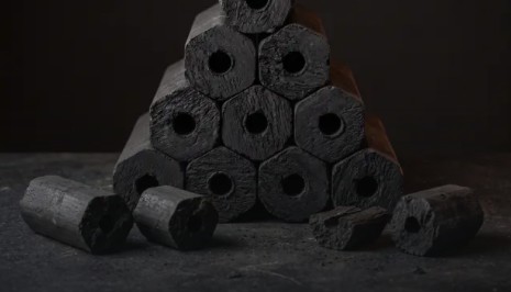 Hexagonal Sawdust Briquettes